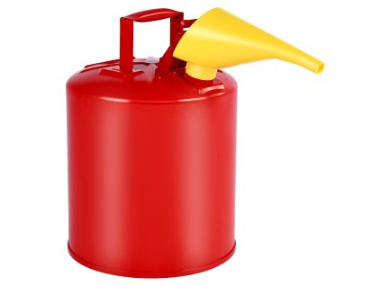 Benzínová kanvica 19 L typ i červená s nerezovým plameňovým tlmičom