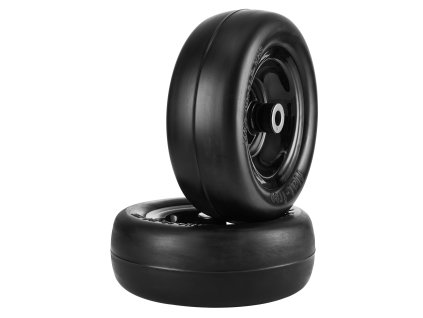 Kolesá 11×4-5" bezdušové 2 ks, náboj 3.4", 3/4" vložka, 20 ks adapt.