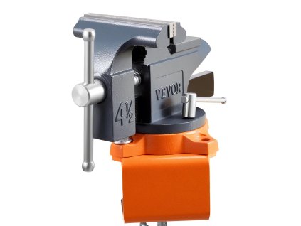 Stolný zverák 4.5 inch, 270° otočná základňa, rýchloupínací, liatina