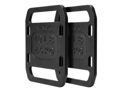 Závažie do rucku pár 2×10LB liatina s nastaviteľnými popruhmi