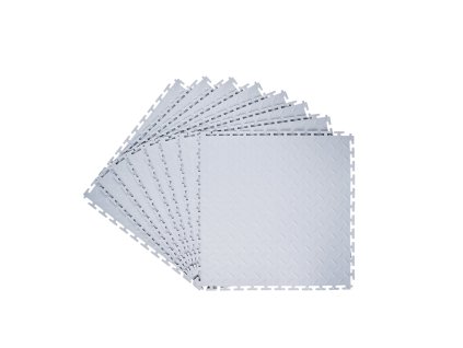 Garážové zámkové pvc dlaždice 8 ks 513×513×5 mm protisklzové