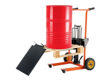 Hydraulický zdvihák na materiál 205 kg, max. zdvih 900 mm, skladací