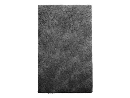 Plyšový koberec 1.52×2.44 m tmavosivý, nepúšťajúci chlpy, protišmykový