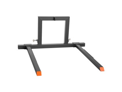 Vidly na palety na trojbodový záves, 680 kg, 128 cm, šírka 73.5–117 cm