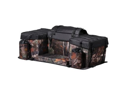 Zadná taška na atv/utv 68L, 600D oxford, penové sedadlo, držiak fľaše