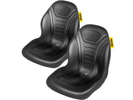 Nahradné sedadlo, čierny vinyl, odtok, rozteč 8"×11.5" & 11.25"×11.5"