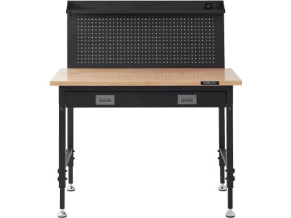 Pracovný stôl nastaviteľná výška 28-39.5" 48×24" nosnosť 2000lbs