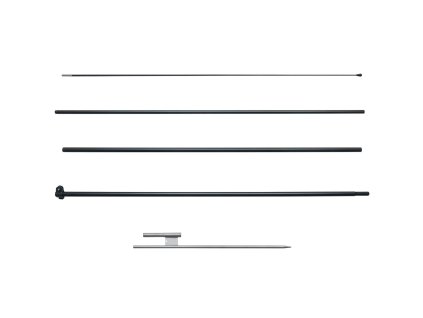 Sada tyčí pre perovú vlajku 16.3 ft so zemným kolíkom a obalom