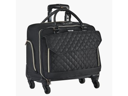 Taška na notebook 17,3 inch / 43,9 cm s kolieskami čierno-zlatá