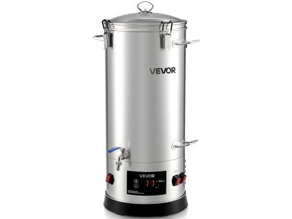 Elektrický varný kotol na pivo 8 gal/30l, 304 nerez, 25-100℃