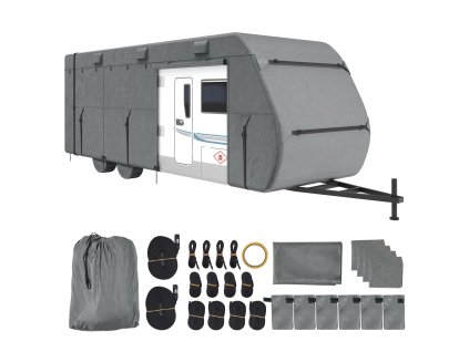 Poťah na karavan 28-31 ft, 300D oxford, vodotesný, rip-stop, s obalom