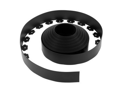 Obrubník do záhrady 2000×10 cm plast, 30 hrotov, 2 kolíky, uv odolný