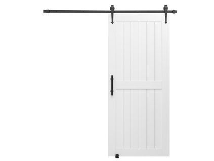 Posuvné dvere 914×2134mm, mdf panel, vodotesné pvc, s kovaniami