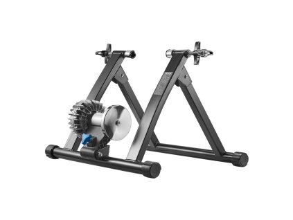 Trenažér na bicykel fluidný skladací, 660.4–736.6 mm, 700C pre cestné