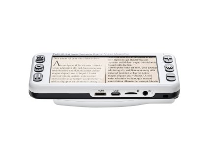 Prenosná digitálna lupa 127 mm, 2×–48×, 13mp, 26 režimov, av/hdmi