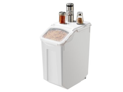 Kontajner na ryžu a krmivo 4.5Gallon/20L, na kolieskach, vzduchotesný