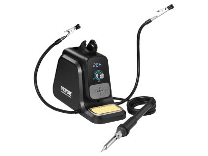 Spájkovacia stanica 80W s digitálnym displejom, sada s 5 hrotmi