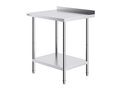 Nerezový pracovný stôl 24×30×36 inch, nastaviteľná výška, pre gastro