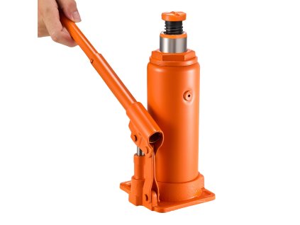 Hydraulický fľaškový zdvihák 10 t, zdvih 235-470 mm, pre auto a suv