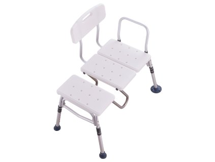 Lavica do vane nastaviteľná s u-závesom otočné operadlo nosnosť 400LBS