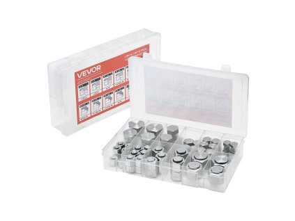 Sada hydraulických spojok 72 ks orfs s o-ring, veľkosti 4,6,8,10,12,16