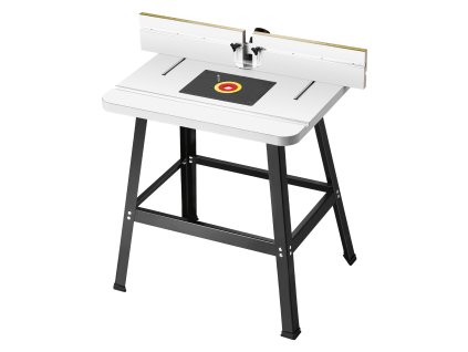 Frézovací stôl 800×606 mm, mdf doska, nastaviteľný plot, odsávanie