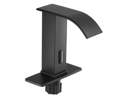 Bezdotyková umývadlová batéria, senzor, teplá/studená, 9.5 mm, čierna