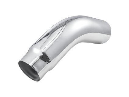 Výfuková koncovka 127/152,4/584 mm, chróm, s upínacou objímkou