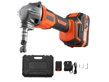 Bezdrôtová nožnica na plech 20 V 4000 mAh, 2200 ot./min, kufrík