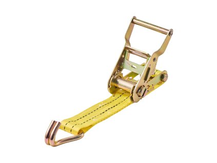 Upínacie pásy s račňou 38.1 mm × 6.1 m, dvojitý j-hák, 2000 kg, 4 ks