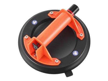 Vákuová prísavka na sklo 203 mm, nosnosť 180 kg, abs rukoväť, s puzdrom