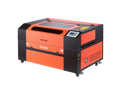 CO2 laser pre gravírovanie a rezanie 60W, 600×400 mm, 4-smerný asist.