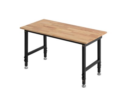 Nastaviteľný pracovný stôl 680 kg, doska 122×60 cm, výška 67–102 cm