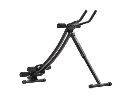 Stroj na cvičenie brucha, nosnosť 440 lbs, skladací, nastaviteľný