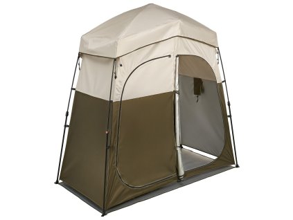 Sprchový a prezliekací stan, 2-oddielový, skladací, 150D oxford