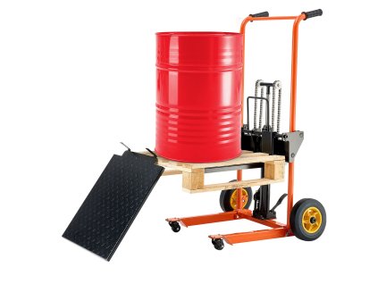 Hydraulický zdvíhač a paletový vozík, 205 kg, 1000 mm, skladací