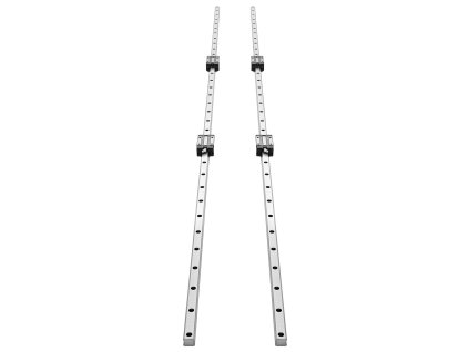 Lineárny vodiaci set HGR20 2 lišty 2000 mm a 4 klzné bloky pre cnc