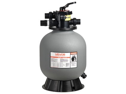 Pieskový filter 457.2 mm, 151.4 lpm, 7-polohový ventil pre bazény