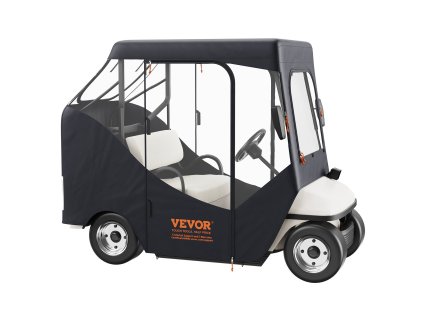 Kryt pre 2-miestny golfový vozík, krátka strecha 59", 600D, 4 okná