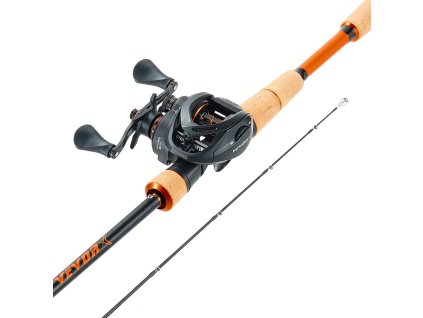 Prút+navijak IM7 karbón 7+1 BB 7.0:1 korok nerez očká keram. krúž.