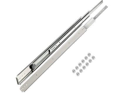 Výsuvné koľajnice do zásuvky 50.8 cm, ložiskové, soft close, 226.8 kg