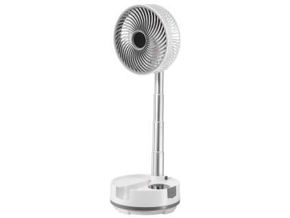Prenosný ventilátor 20,3 cm, nabíjateľný, 8 rýchlostí, oscilácia 90°