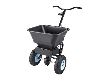 Rozmetávač trávnika 100LBS, šírka 0–9.8ft, 13 in pneumatiky, násypka