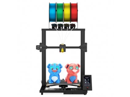 Zonestar Z8PM4 Pro 4 Titan Extruders 3D Printer, 4 in1 out Color-Mixing, Auto Leveling, 32Bit Mainboard, LCD Screen, Open Source, 300*300*400mm
