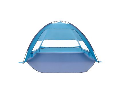 Plážový stan pre 6 osôb, UPF 50+, prenosný so vreckami na piesok