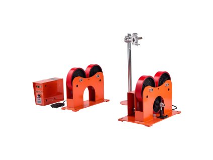 Otočné valce na zváranie, nosnosť 1000 kg, priemer 50–600 mm, pu valce