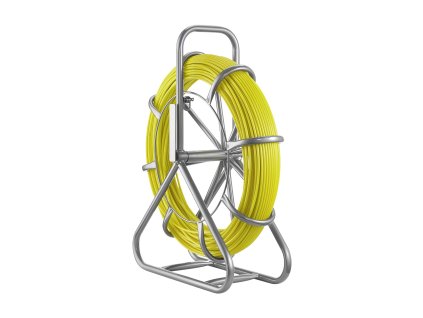 Páska na ťahanie káblov 100M 6.3MM nevodivá s držiakom a aretáciou