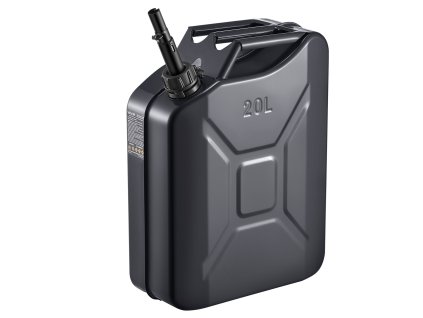 Kovová kanistra 20 L s výpustom a rukoväťou, prietok 6 L/min
