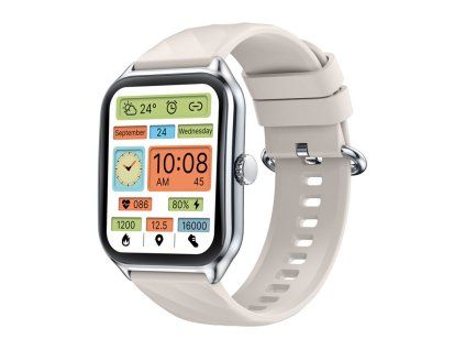 220883 inteligentne hodinky zeblaze gts 4 strieborne