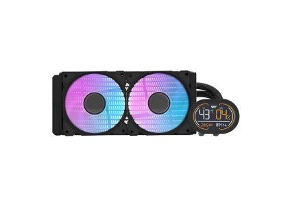 220856 vodny chladic cpu darkflash dh240d v2 cierny